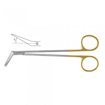 TC DeBakey Vascular Scissor Angled 25° Stainless Steel, 19 cm - 7 1/2"